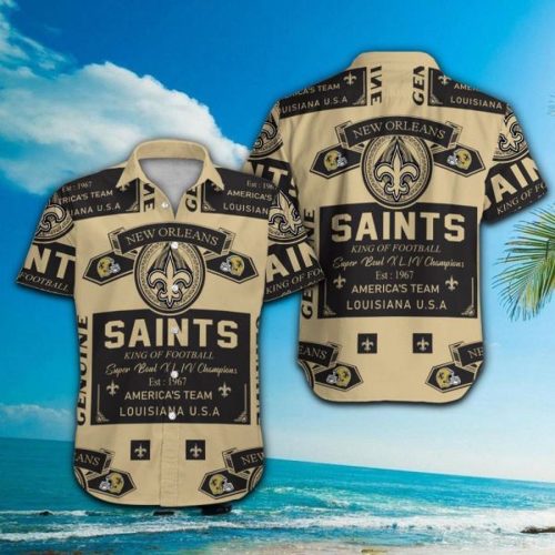 New Orleans Saints Hawaiian Shirt Gift for Men Women #14