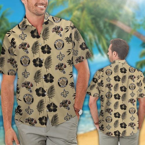 New Orleans Saints Hawaiian Shirt Gift for Men Women #21