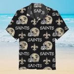 New Orleans Saints Logo Helmet Unisex Hawaiian Shirt