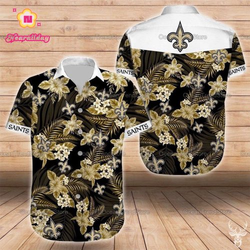 New Orleans Saints Nfl Hawaiian Shirt