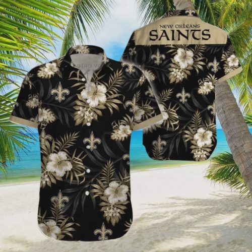 New Orleans Saints Tropical 3D Hawaiian Shirt