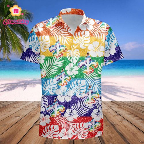 New Orleans SaintsNFL LGBT Hawaii Shirt Gift