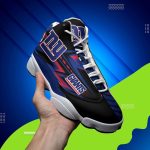 New York Giants Air Jordan 13 Sneaker Custom For Fans Gift New York Giants Air Jordan 13 Sneaker Custom For Fans Gift