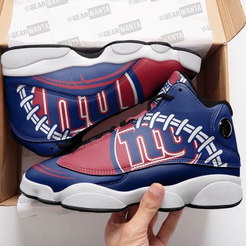 New York Giants Air Jordan 13 Sneaker Custom For Fans Gift
