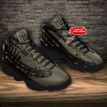 New York Giants Custom Name Air Jordan 13 Sneakers BG182