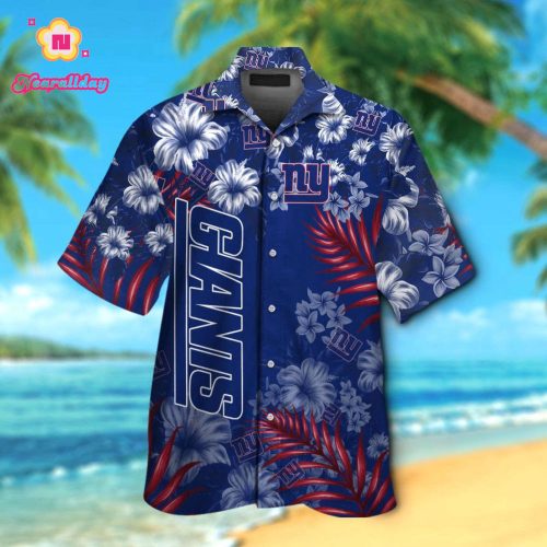 New York Giants Hawaiian Shirt Gift for Men Women #13