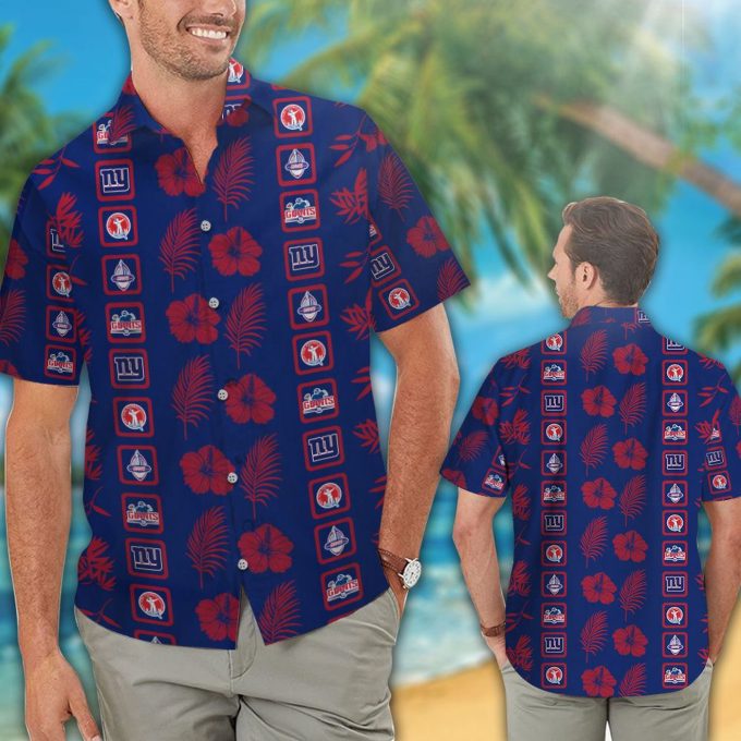New York Giants Hawaiian Shirt Gift for Men Women #3