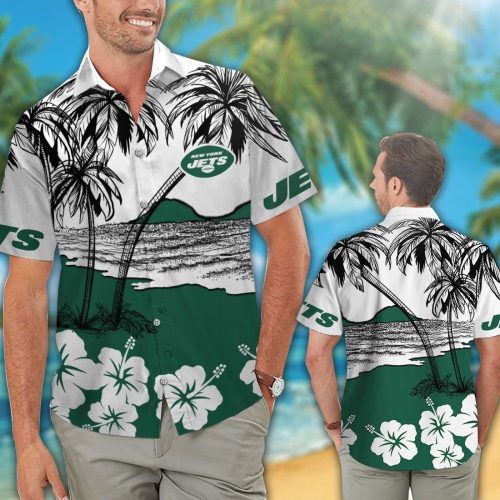New York Jets Hawaiian Shirt Gift for Men Women #25