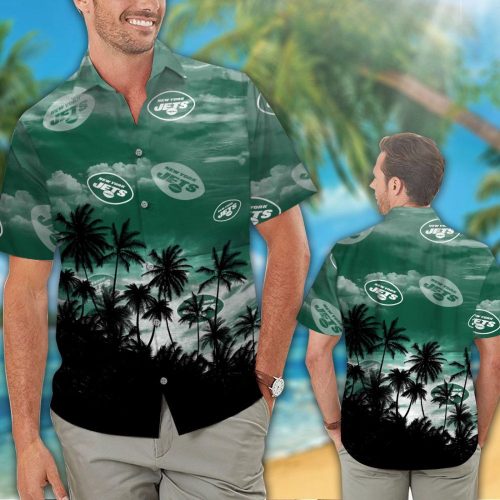 New York Jets Hawaiian Shirt Gift for Men Women #27