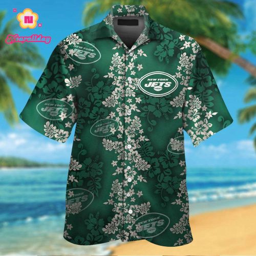New York Jets Hawaiian Shirt Gift for Men Women #29
