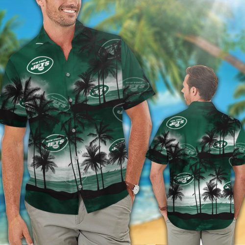 New York Jets Hawaiian Shirt Gift for Men Women #4