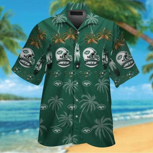 New York Jets Hawaiian Shirt Gift for Men Women #8