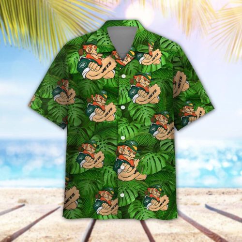 New York Jets Leprechaun St. Patrick’s Day Hawaiian Shirt