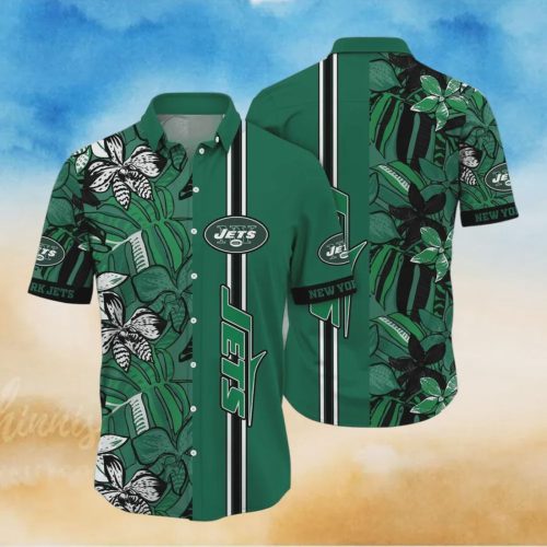 New York Jets Special Floral Unique Hawaiian Shirt