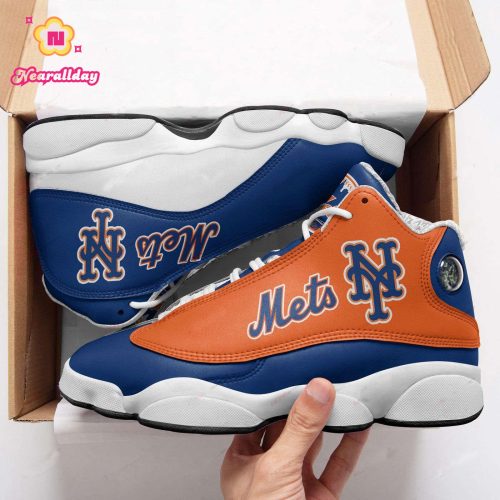 New York Mets 01 Jordan 13 Shoes G95- Unisex Shoes Gift- Unisex Shoes Gift