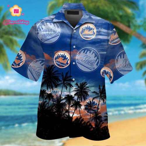 New York Mets Hawaiian Shirt #8 – Official MLB Merchandise
