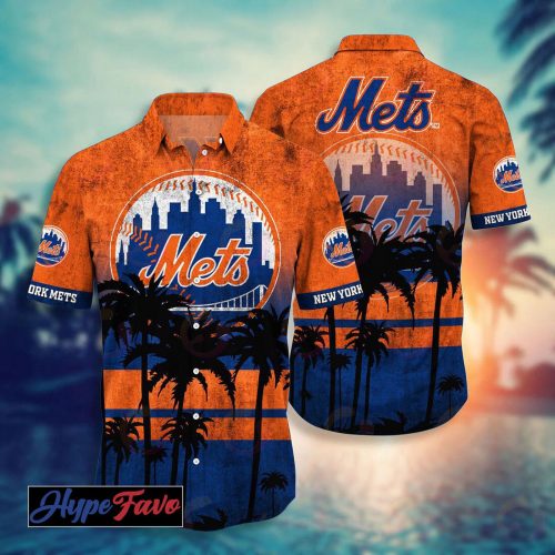 Hot Trending New York Mets MLB Hawaii Shirt for Summer Fun