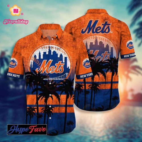Hot Trending New York Mets MLB Hawaii Shirt for Summer Fun