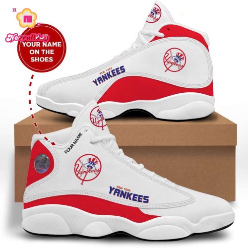 New York Yankees Air Jordan 13 Sneaker Custom For Fans  Unisex Shoes Gift