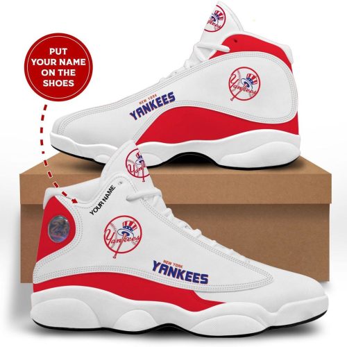 New York Yankees Air Jordan 13 Sneaker Custom For Fans  Unisex Shoes Gift
