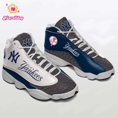New York Yankees Air Jordan 13 Sneaker Custom For Fans  Unisex Shoes Gift