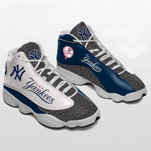 New York Yankees Air Jordan 13 Sneaker Custom For Fans  Unisex Shoes Gift