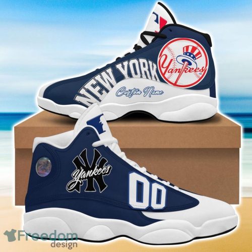 New York Yankees Air Jordan 13 Sneaker Custom For Fans  Unisex Shoes Gift