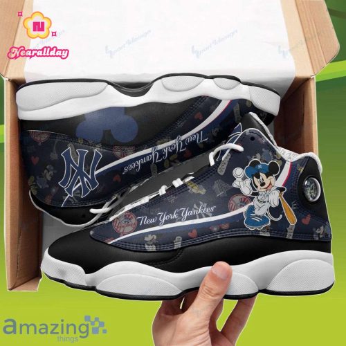 New York Yankees Air Jordan 13 Sneaker Custom For Fans  Unisex Shoes Gift