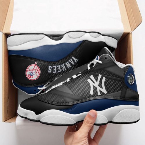 New York Yankees Air Jordan 13 Sneaker Custom For Fans  Unisex Shoes Gift