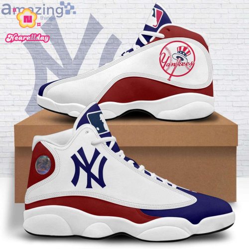 New York Yankees Air Jordan 13 Sneaker Custom For Fans  Unisex Shoes Gift