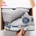 New York Yankees Air Jordan 13 Sneaker Custom For Fans  Unisex Shoes Gift