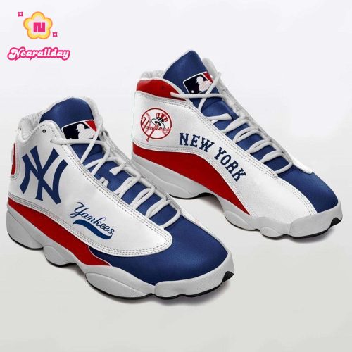 New York Yankees Air Jordan 13 Sneaker Custom For Fans  Unisex Shoes Gift