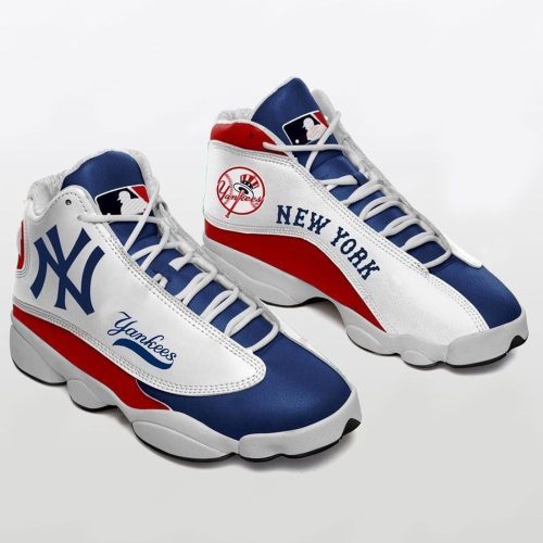 New York Yankees Air Jordan 13 Sneaker Custom For Fans  Unisex Shoes Gift