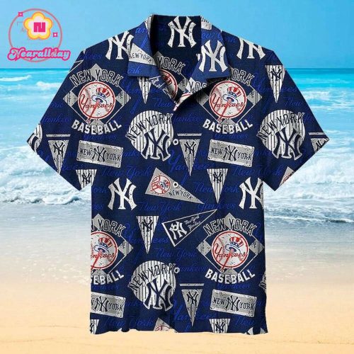 Official New York Yankees Baseball Hawaiian Shirt - Limited Edition