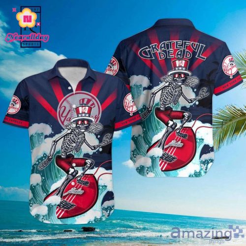 New York Yankees Grateful Dead Hawaiian Shirt – Official MLB Merchandise