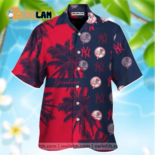 Official New York Yankees Hawaiian Shirt – Perfect for Baseball Fans!
