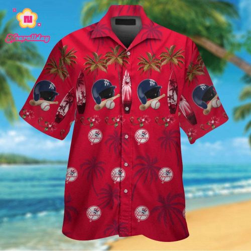 New York Yankees Hawaiian Shirt #7 – Official MLB Merchandise