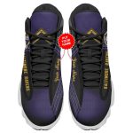 NFL Baltimore Ravens Custom Name Air Jordan 13 Shoes V1
