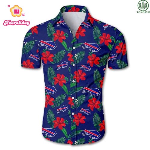 Nfl Buffalo Bills Floral Hawaiian Shirt
