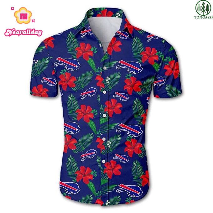 Nfl Buffalo Bills Floral Hawaiian Shirt