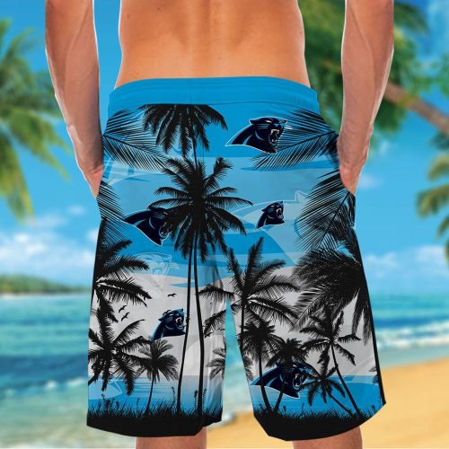 Nfl Carolina Panthers Tropical Hawaiian Shirt