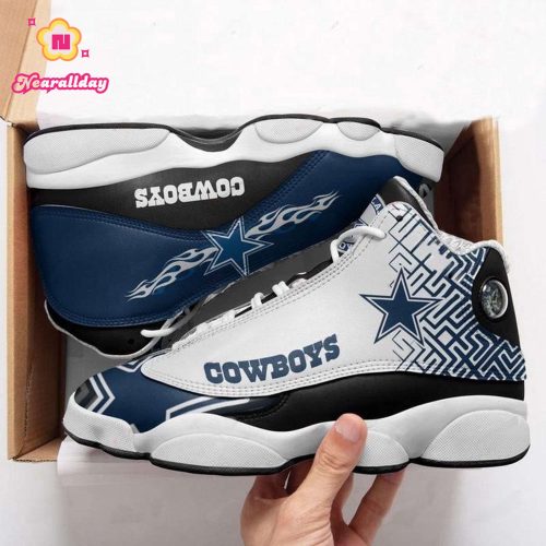 NFL Dallas Cowboys Air Jordan 13 Shoes V8