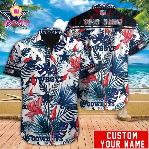 NFL Dallas Cowboys Hawaiian Shirts Special Hawaiian Design Button
