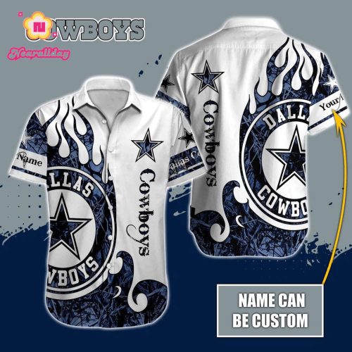 NFL Dallas Cowboys Hawaiian Shirts Special Hunting Design Button Shirt