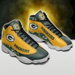 Nfl Green Bay Packers Air Jordan 13 Sneakers Sport Shoes For Men Women
