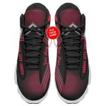 NFL Kansas City Chiefs Custom Name Red Black Air Jordan 13 Shoes