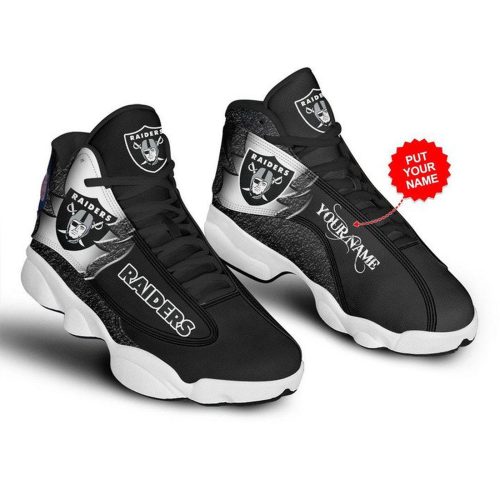 Nfl Las Vegas Raiders Air Jordan 13 Shoes Sneakers For Men Women