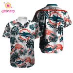 Nfl Miami Dolphins Flamingo Hawaiian Shirt