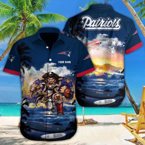 NFL New England Patriots Custom Hawaii Shirt Gift