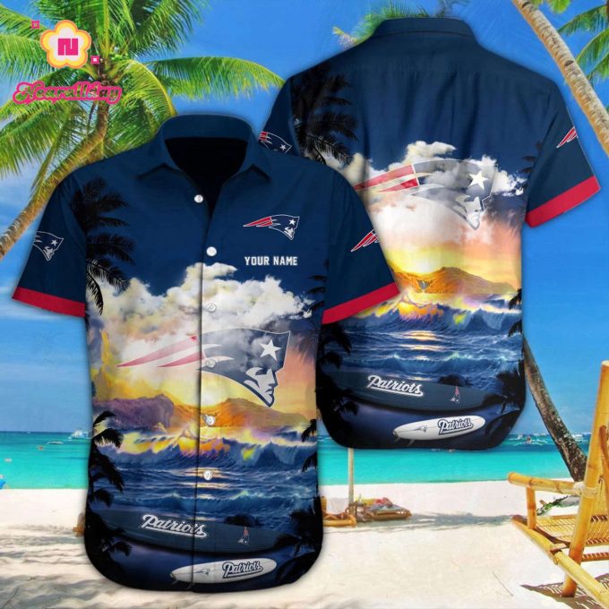 NFL New England Patriots Custom Hawaii Shirt Gift